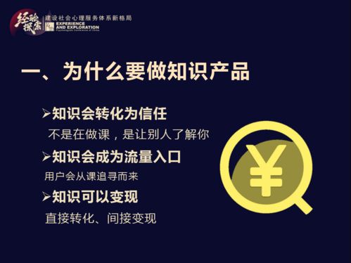大會逐字稿系列 心理服務從業者如何打造爆款知識產品——項目策劃與公關服務指南